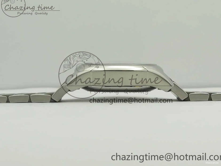 0315 De Ville Hour Vision 41mm SS VSF 1:1 Best Edition White Dial on SS Bracelet A8500 Super Clone Casual 7946